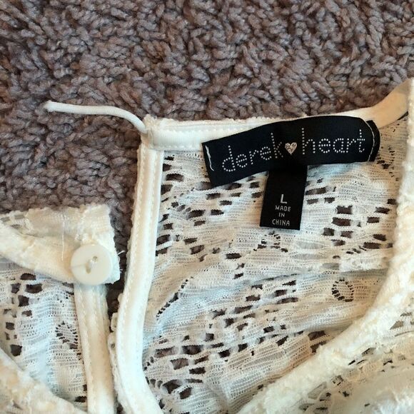 White lace dress fully lined - Picture 5 of 5